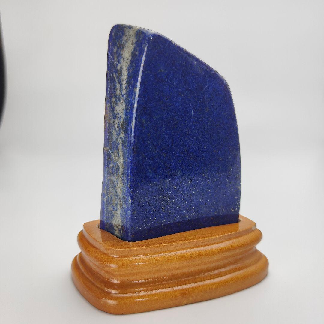 5.青金観音菩薩　伝統工芸蒔絵　風水　開運画　ラピスラズリ　原石　観音様　磨き石