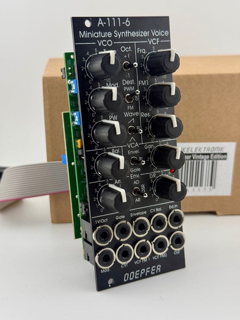 Doepfer A-111-6V モジュラーシンセ　ユーロラック　dtm daw