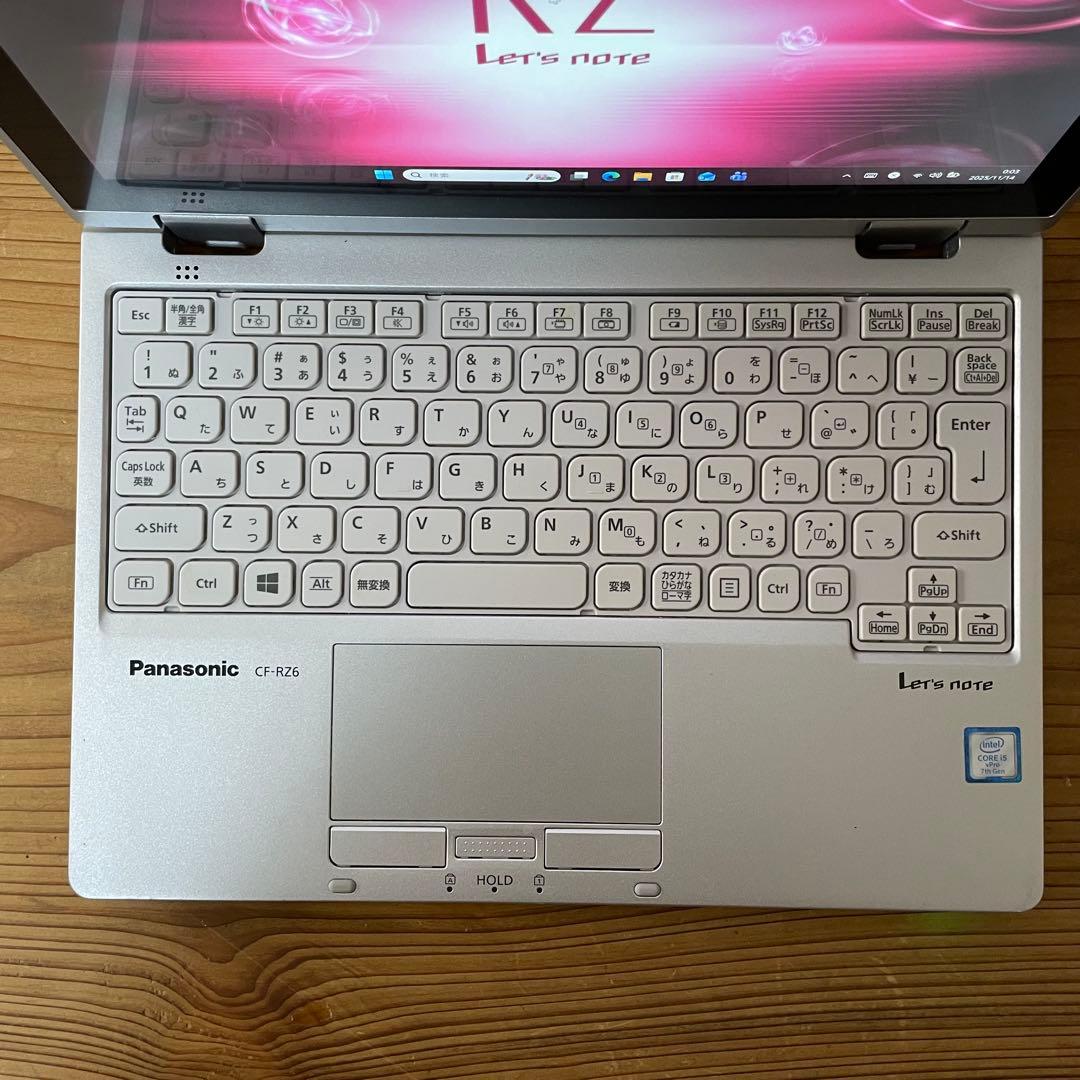 たなぞー　レッツノートCF-RZ6 メモリ8GB