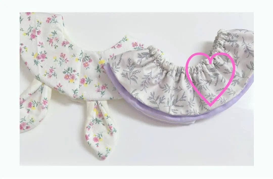 ハンドメイドスタイ　グーズベリーうさみみスタイ　しあてん様