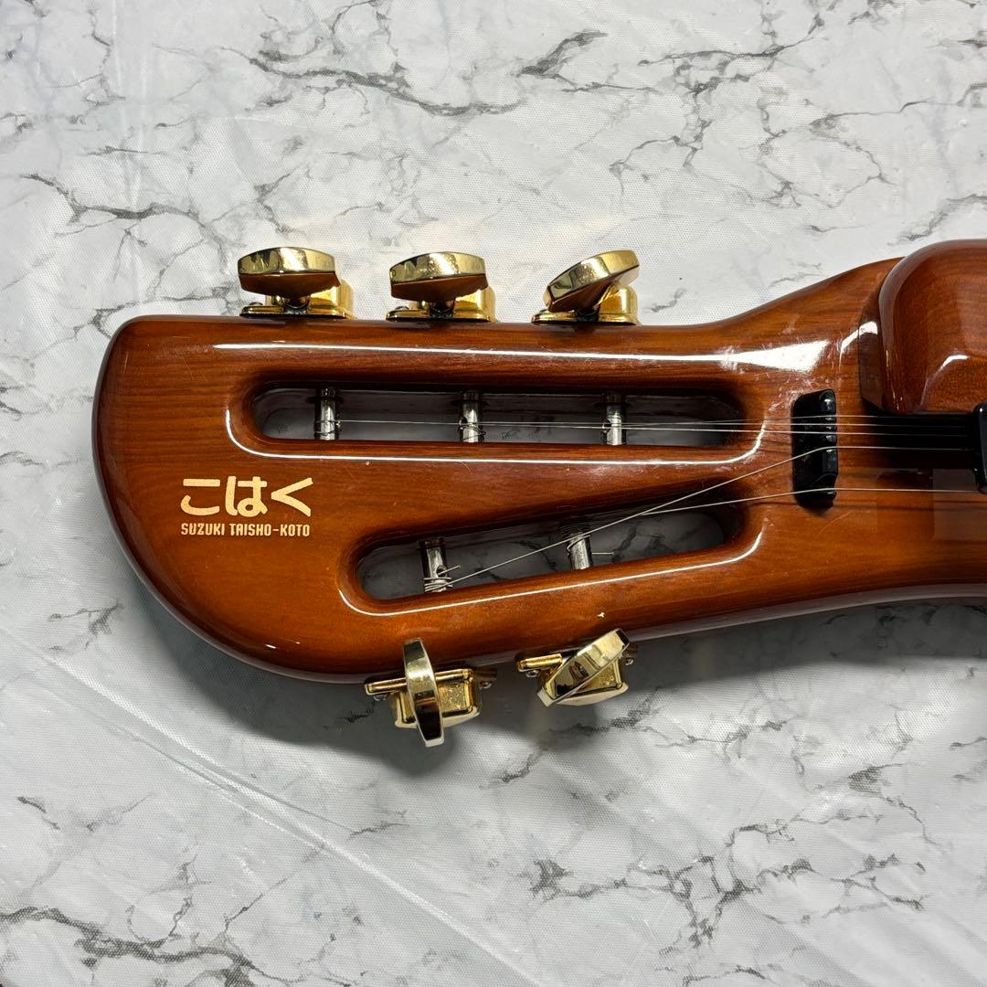 SUZUKI こはく CHK-1 電気大正琴 良品 メンテ済みケース付 鈴木楽器