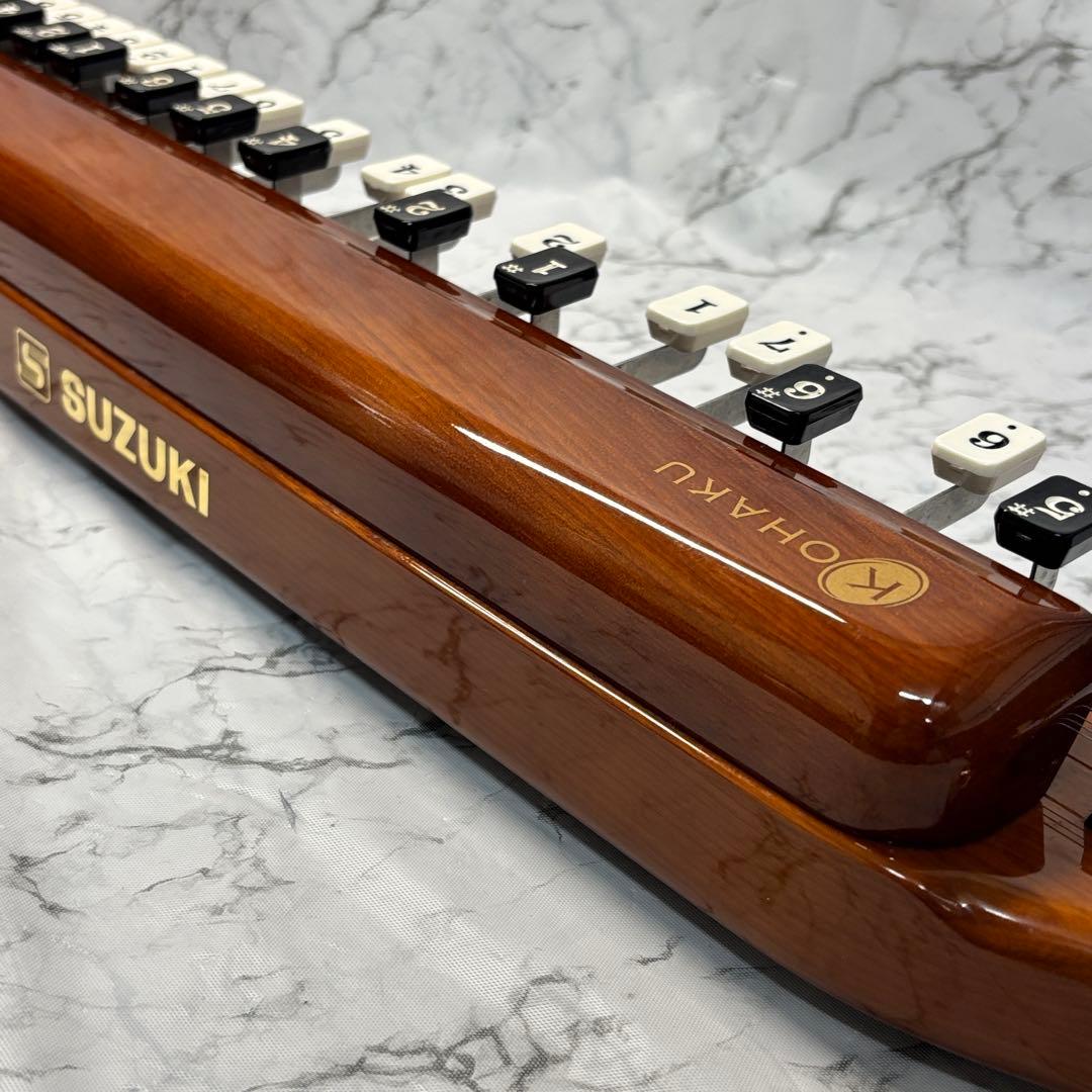 SUZUKI こはく CHK-1 電気大正琴 良品 メンテ済みケース付 鈴木楽器