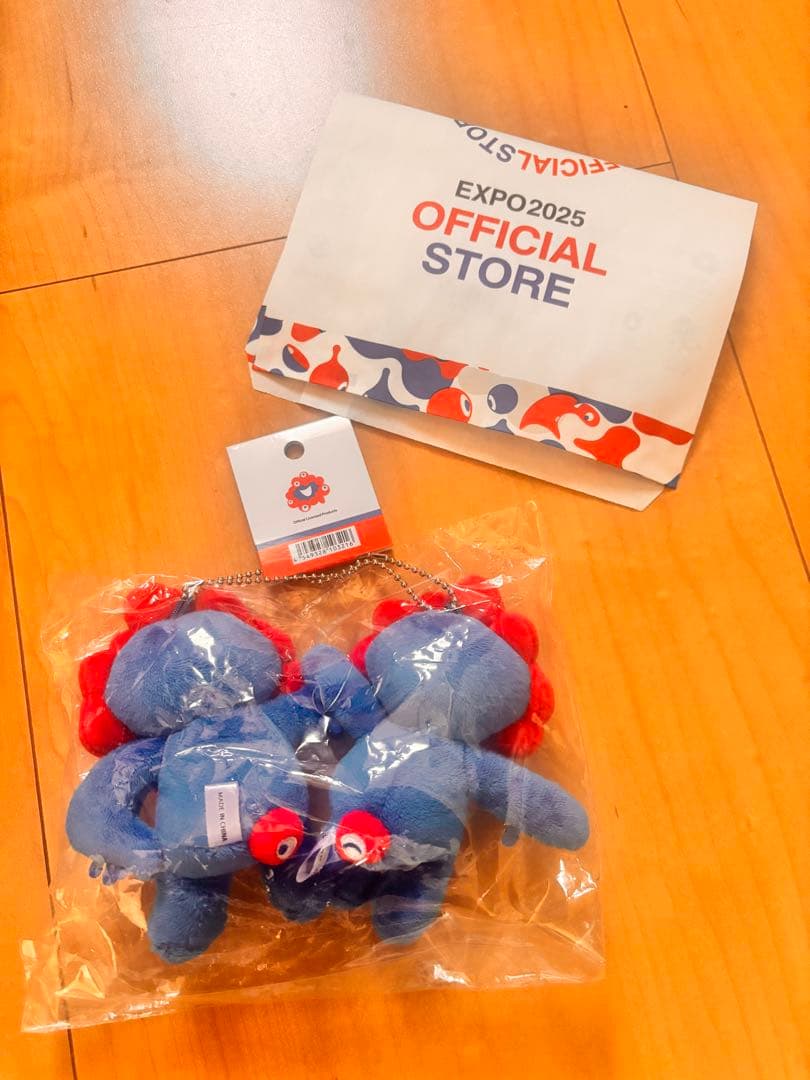 EXPO EXPO2025 ミャクミャク ペアマグネットマスコットキーホルダー