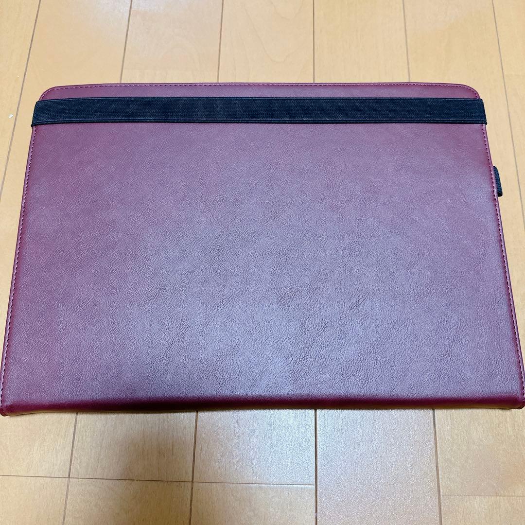 【1点限り❤️】MacBook Pro13 レザーケース (赤ワイン)