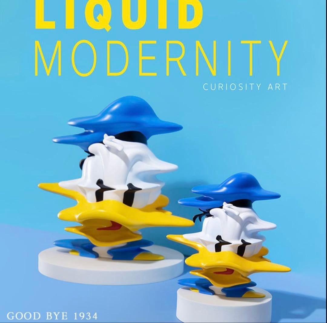 Liquid Modernity アート フィギュア ドナルド ミッキーマウス
