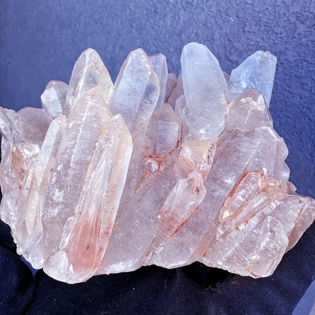 爆レア❗️浄化❗️超綺麗♡超強いパワー ピンク ヒマラヤ クラスター天然石A1449