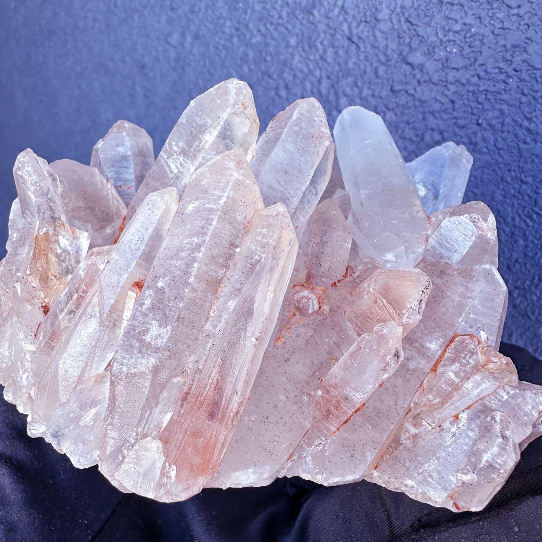 爆レア❗️浄化❗️超綺麗♡超強いパワー ピンク ヒマラヤ クラスター天然石A1449