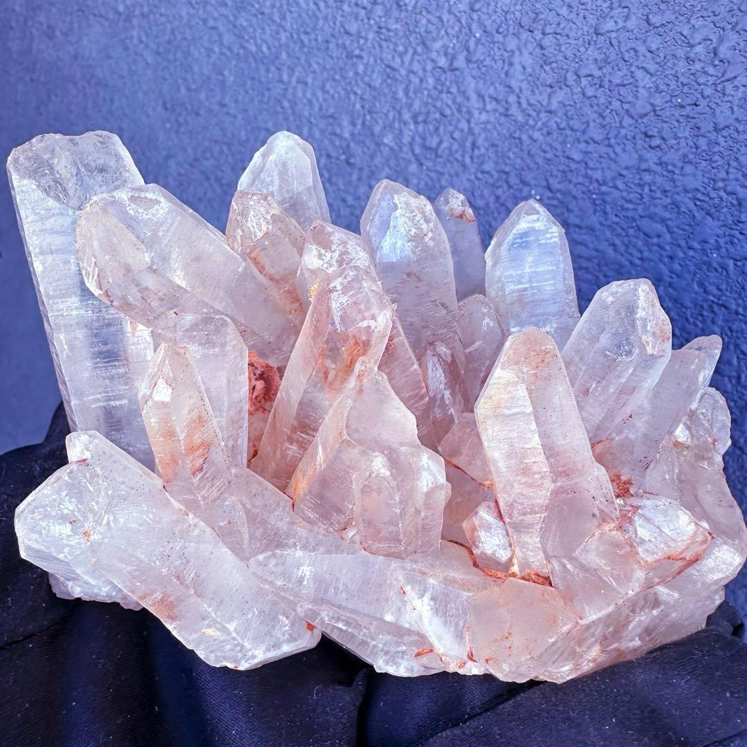 爆レア❗️浄化❗️超綺麗♡超強いパワー ピンク ヒマラヤ クラスター天然石A1449