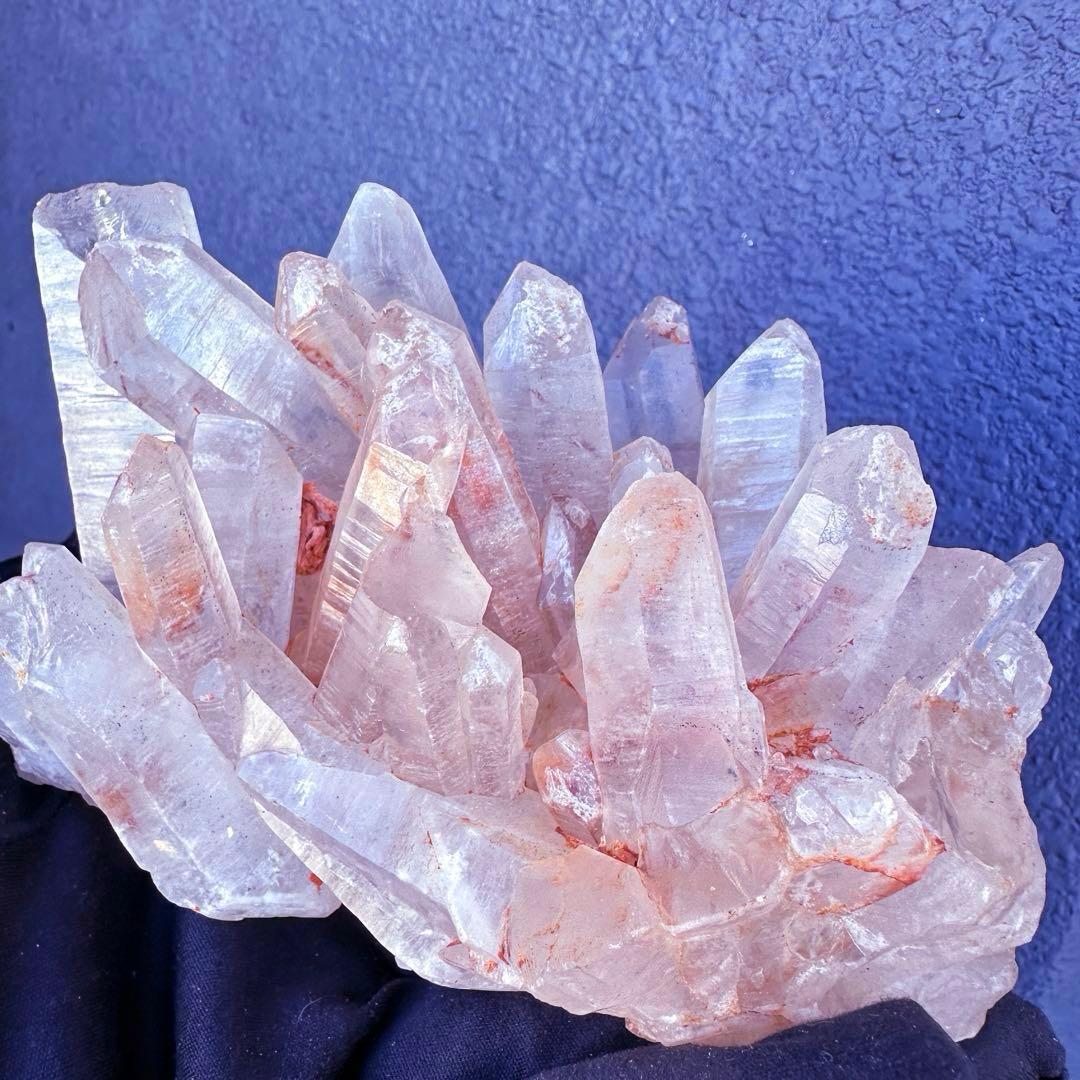 爆レア❗️浄化❗️超綺麗♡超強いパワー ピンク ヒマラヤ クラスター天然石A1449