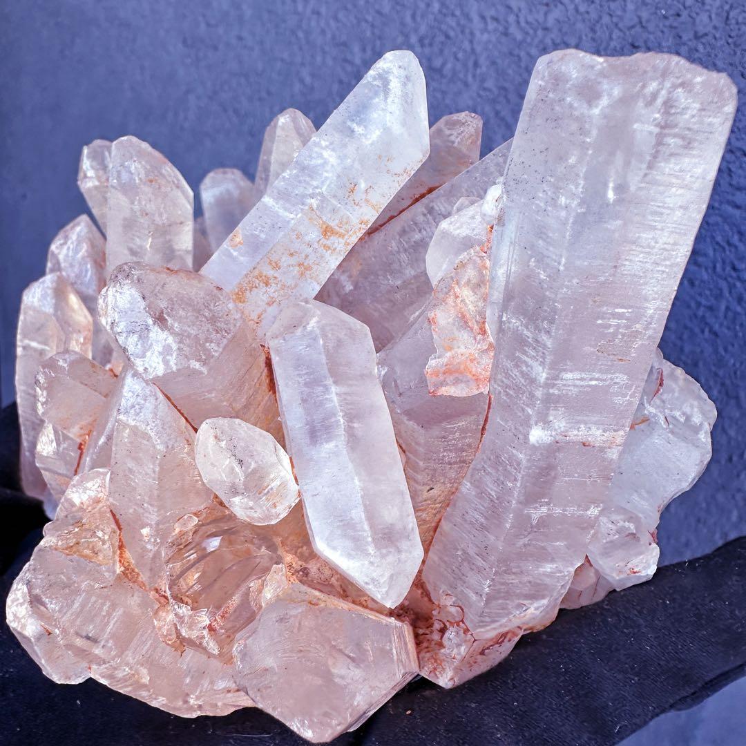 爆レア❗️浄化❗️超綺麗♡超強いパワー ピンク ヒマラヤ クラスター天然石A1449