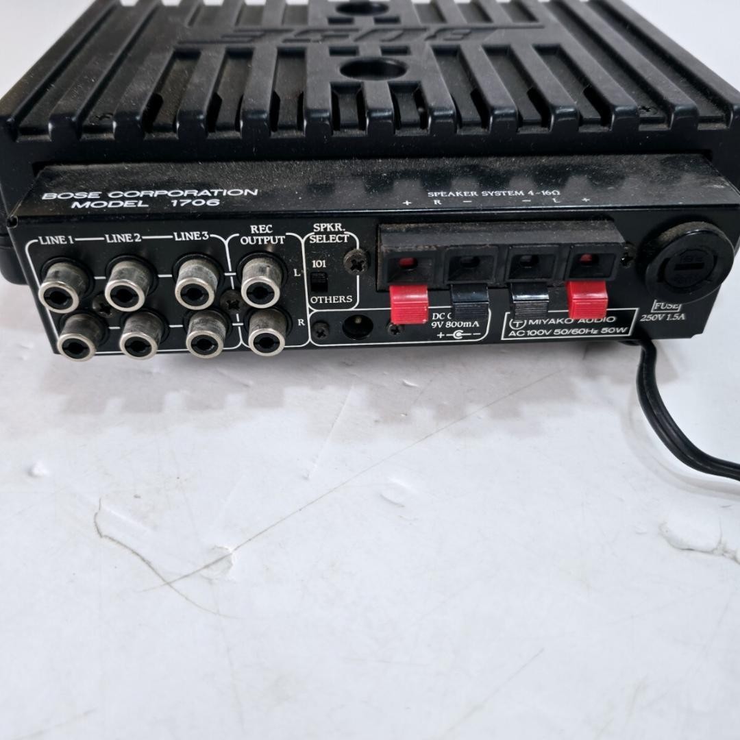 BOSE ボーズ Model 1706 ステレオ パワーアンプ　 ボーズ