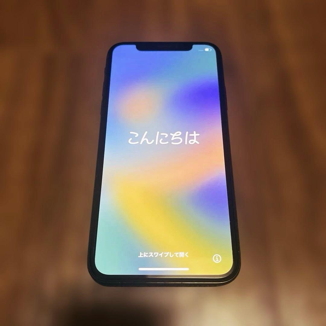 Apple iPhoneX 256GB スペースグレイ SIMロックあり