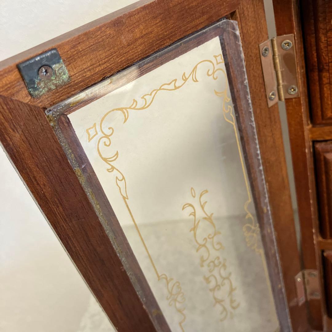 TOYO JAPAN オルゴール付　レトロ　アンティーク　アクセサリーケース