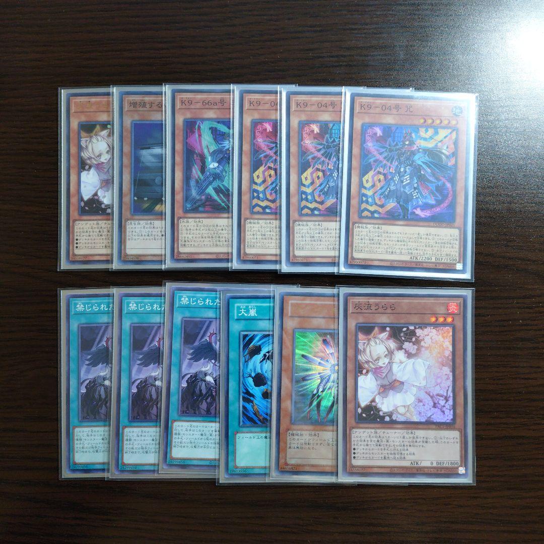 遊戯王【K9列車】デッキ スリーブ付”