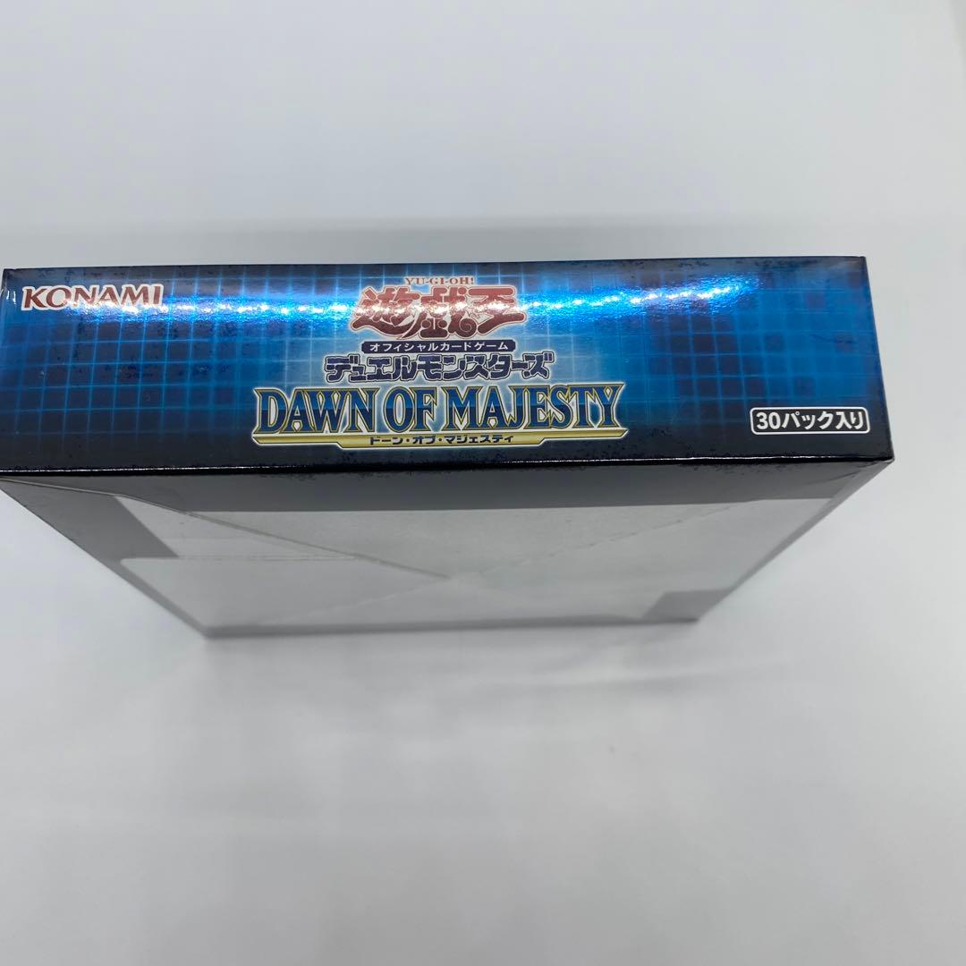【新品未開封、未使用】遊戯王　DAWN OF MAJESTY BOX BOX