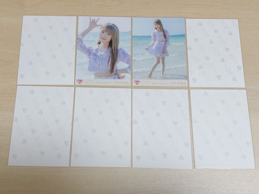 ＝LOVE イコラブ 大谷映美里 直筆サイン入り生写真 コンプ まとめ売り6種