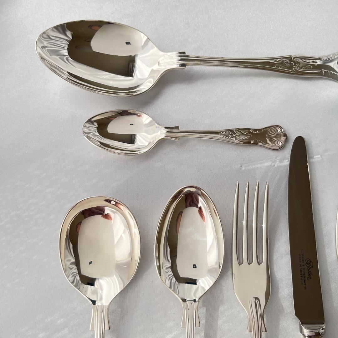 【e Butler】キングスパターン ディナーセット 6名用44本組