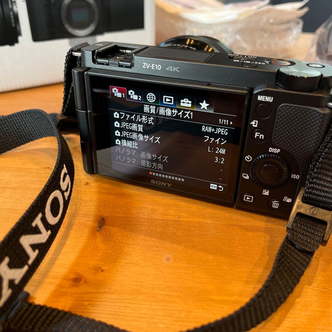 SONY ZV-E10 レンズ交換式デジタルカメラ vlogカメラ