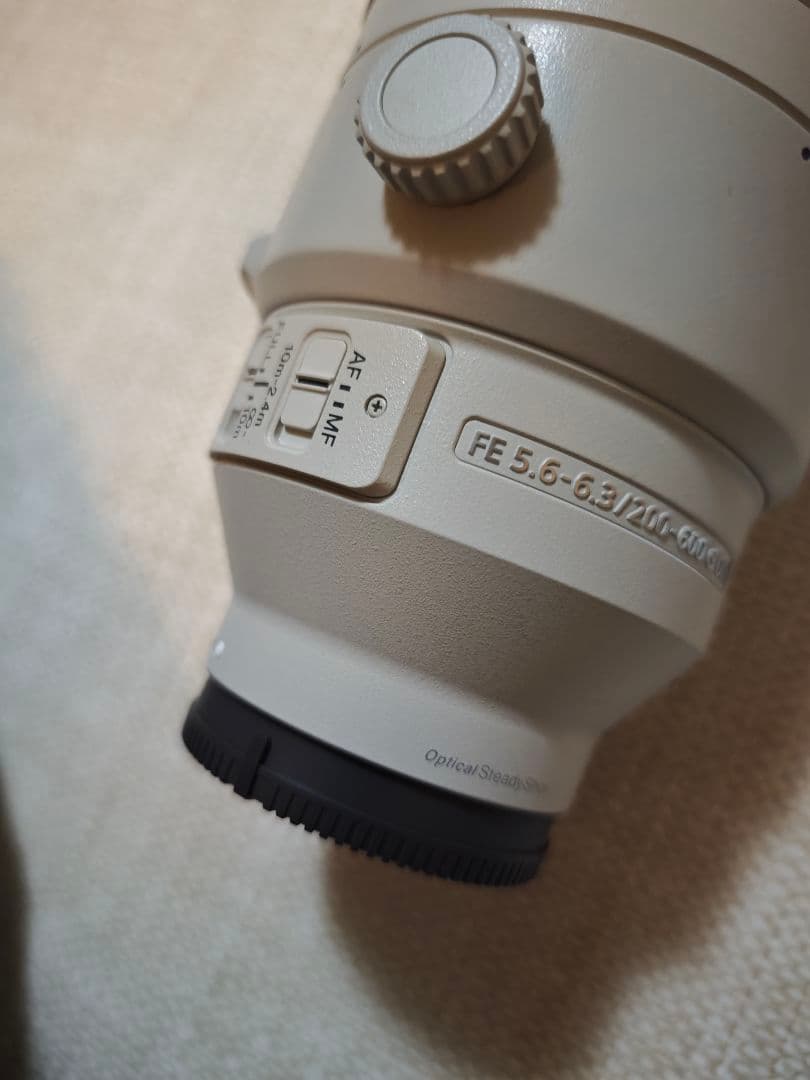 使用4回程度 SONY FE 200-600mm F5.6-6.3 G OSS