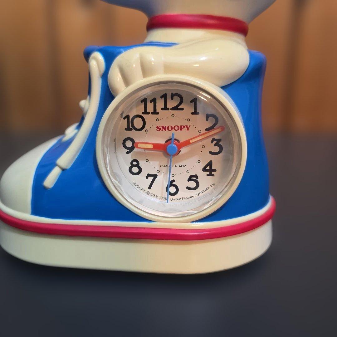 SNOOPY スニーカー型置時計3点セット025