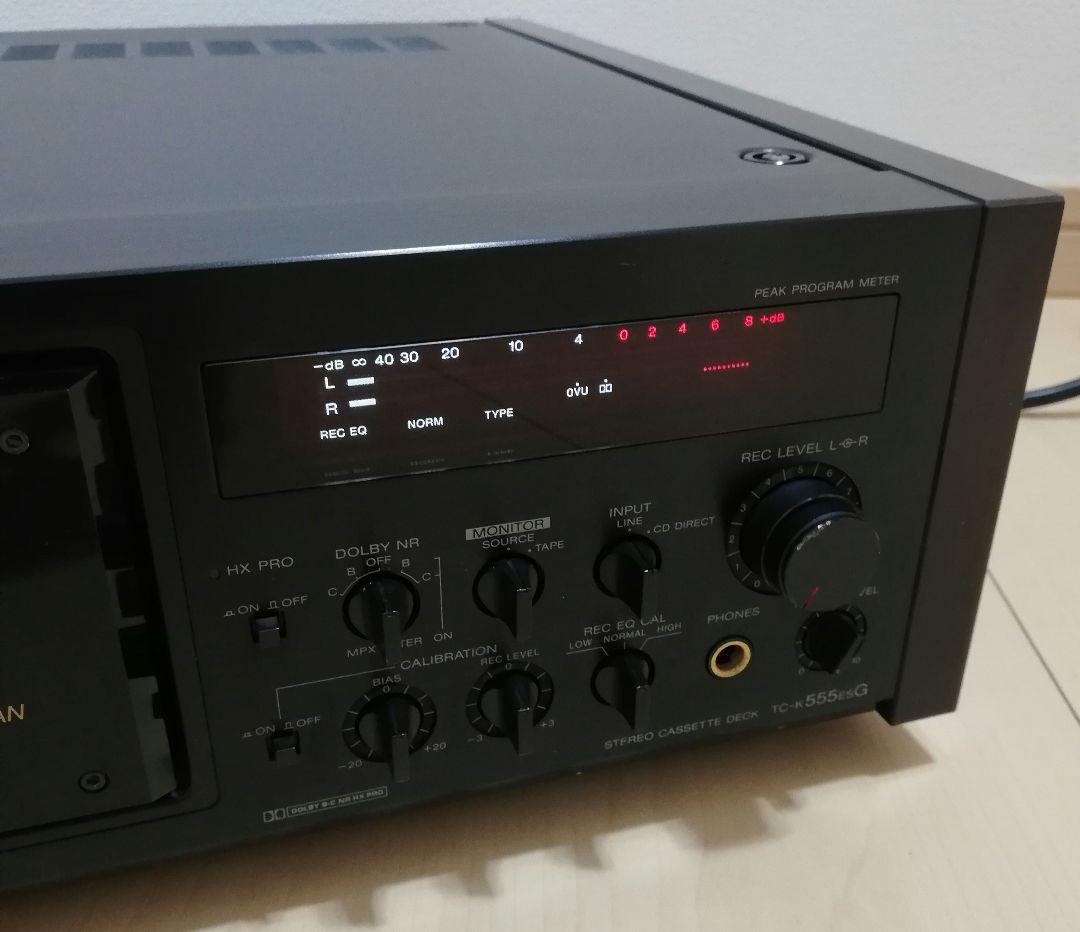 部品取り SONY カセットデッキ TC-K555ESG