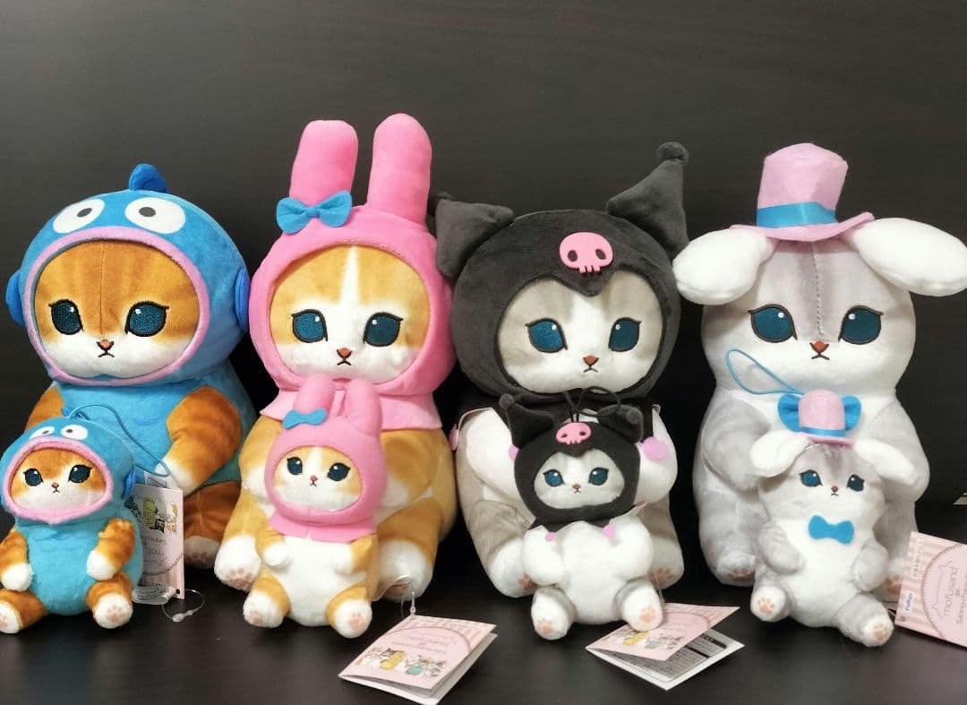 mofusand フルーツにゃん、はちにゃん、サンリオシリーズ、海の子シリーズ