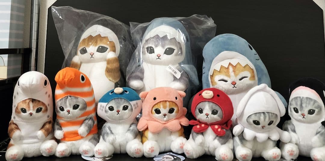 mofusand フルーツにゃん、はちにゃん、サンリオシリーズ、海の子シリーズ