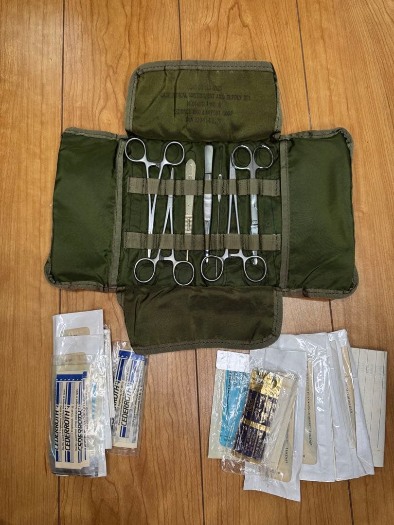 【米軍実物】メディカルセット（簡易外科セット）極上品