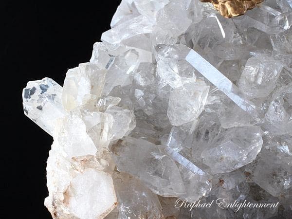 水晶・クリスタル・クラスター・天使のランプ　極レア　幻想的な光に包まれる♪