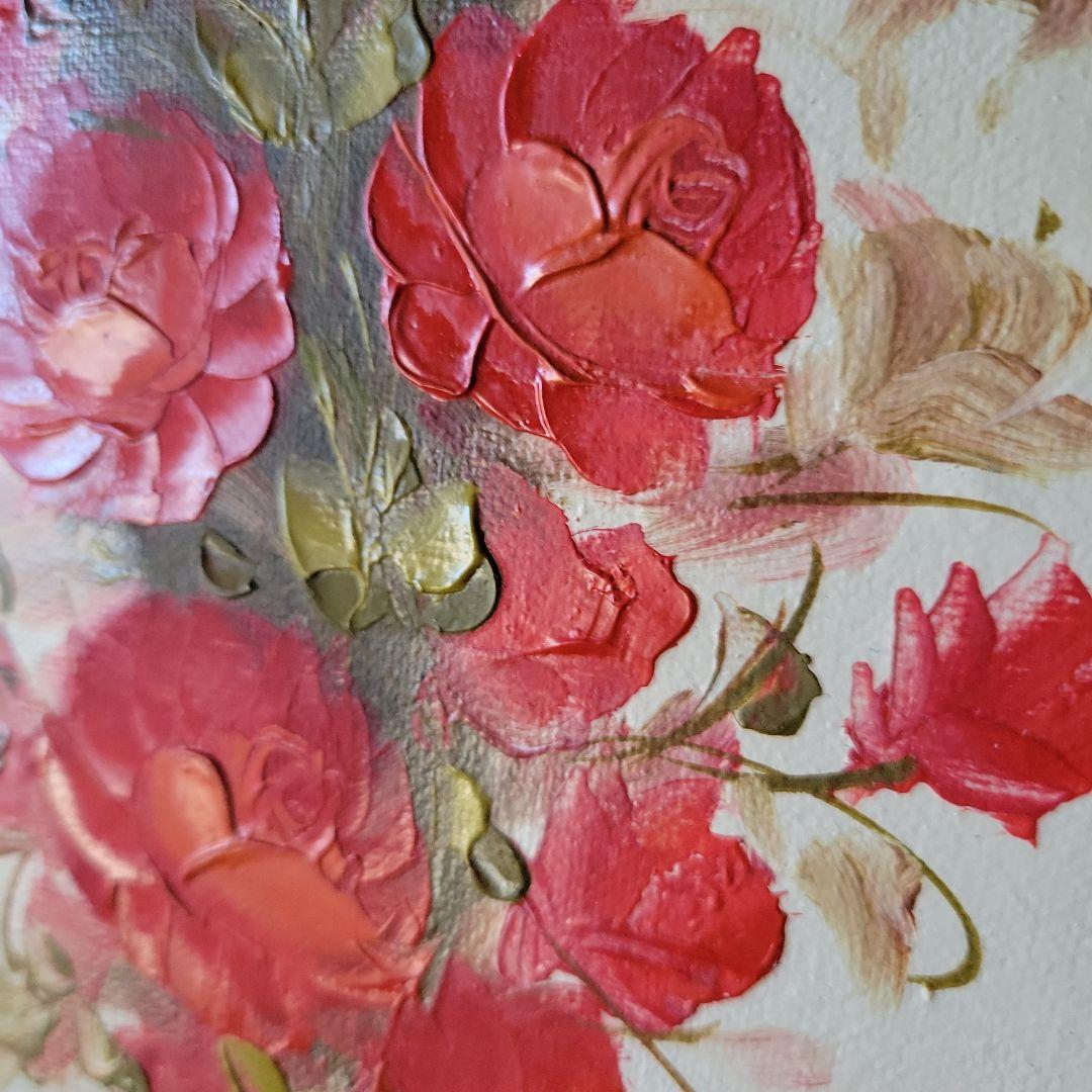 花束 油彩画 Kairan