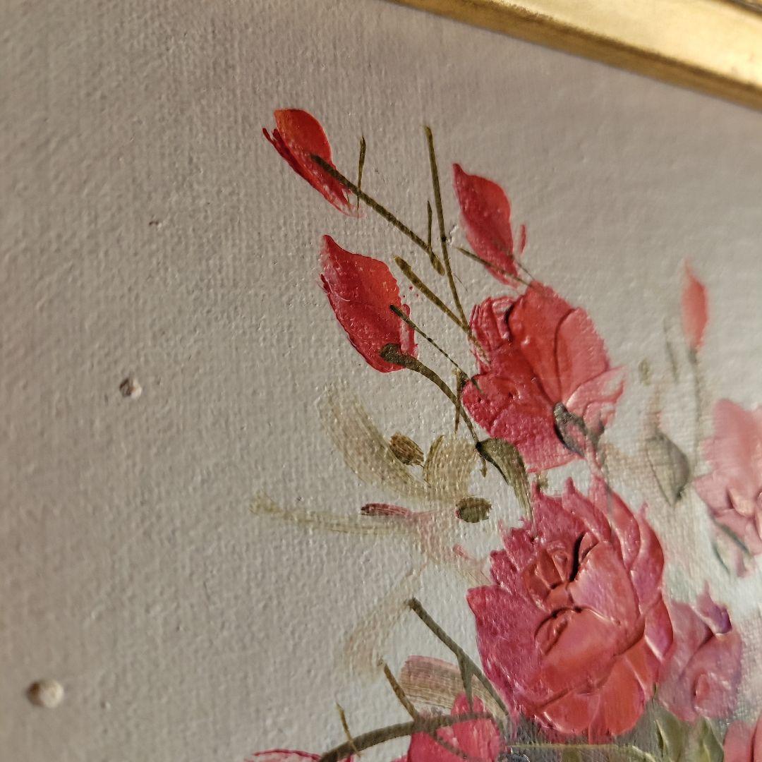 花束 油彩画 Kairan