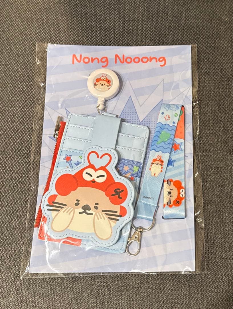 SeaKeen♡NongNooongレザーカードフォルダー