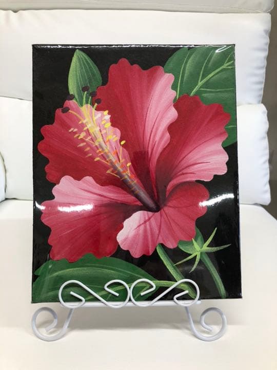 バリ　イラスト絵画3枚セット