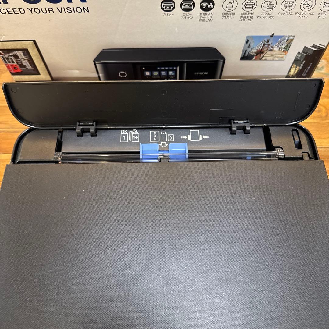 エプソン　カラリオ　プリンター　EP-882AB ブラック　可動確認済