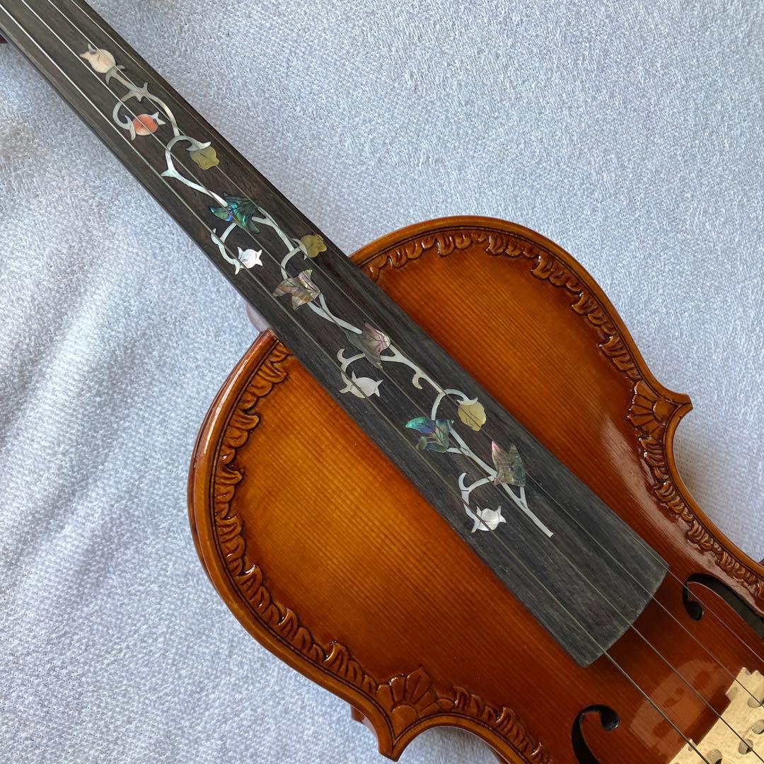 装飾 彫刻バイオリン▪️難アリ特化