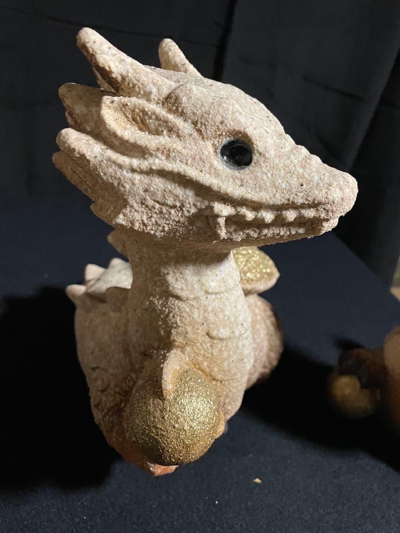 新作 信楽焼辰干支 開運寅置物 高さ22cm（大）