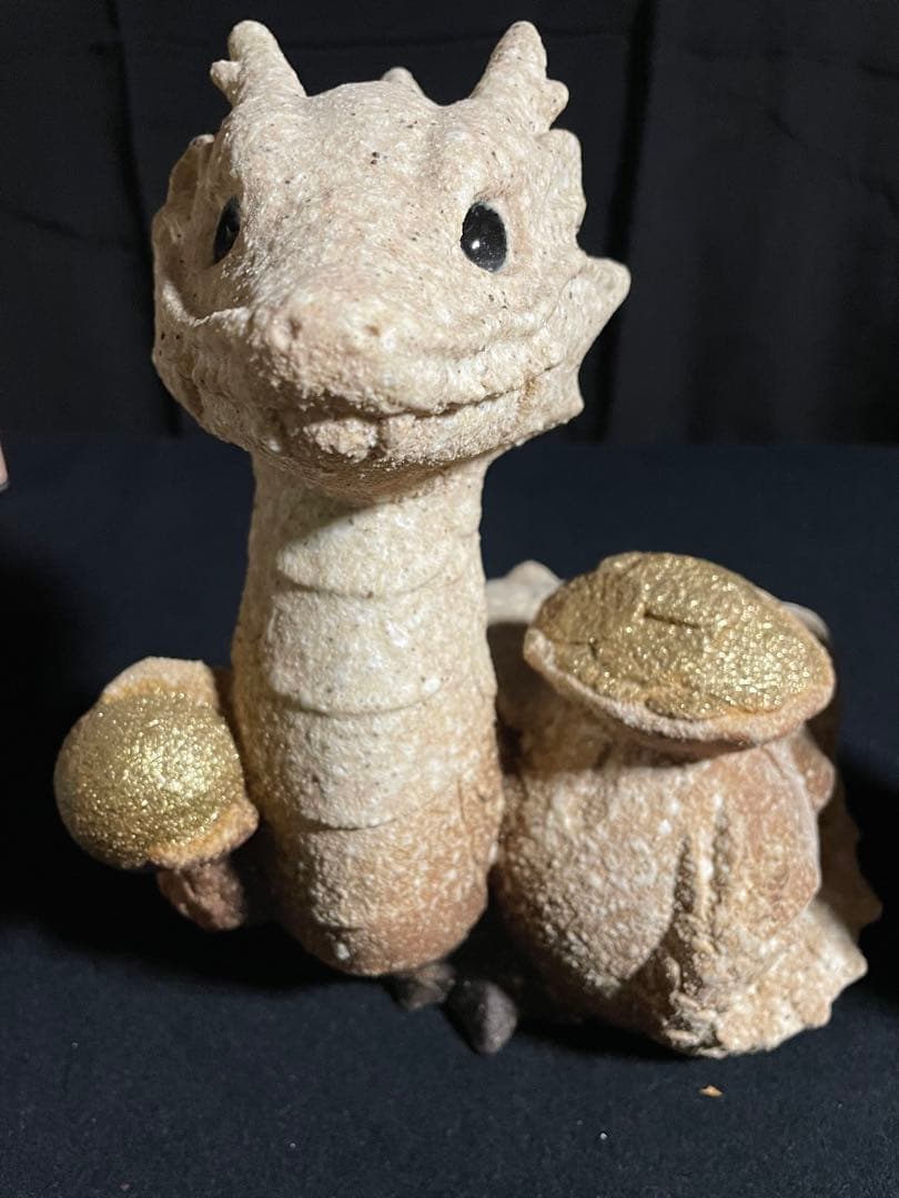 新作 信楽焼辰干支 開運寅置物 高さ22cm（大）