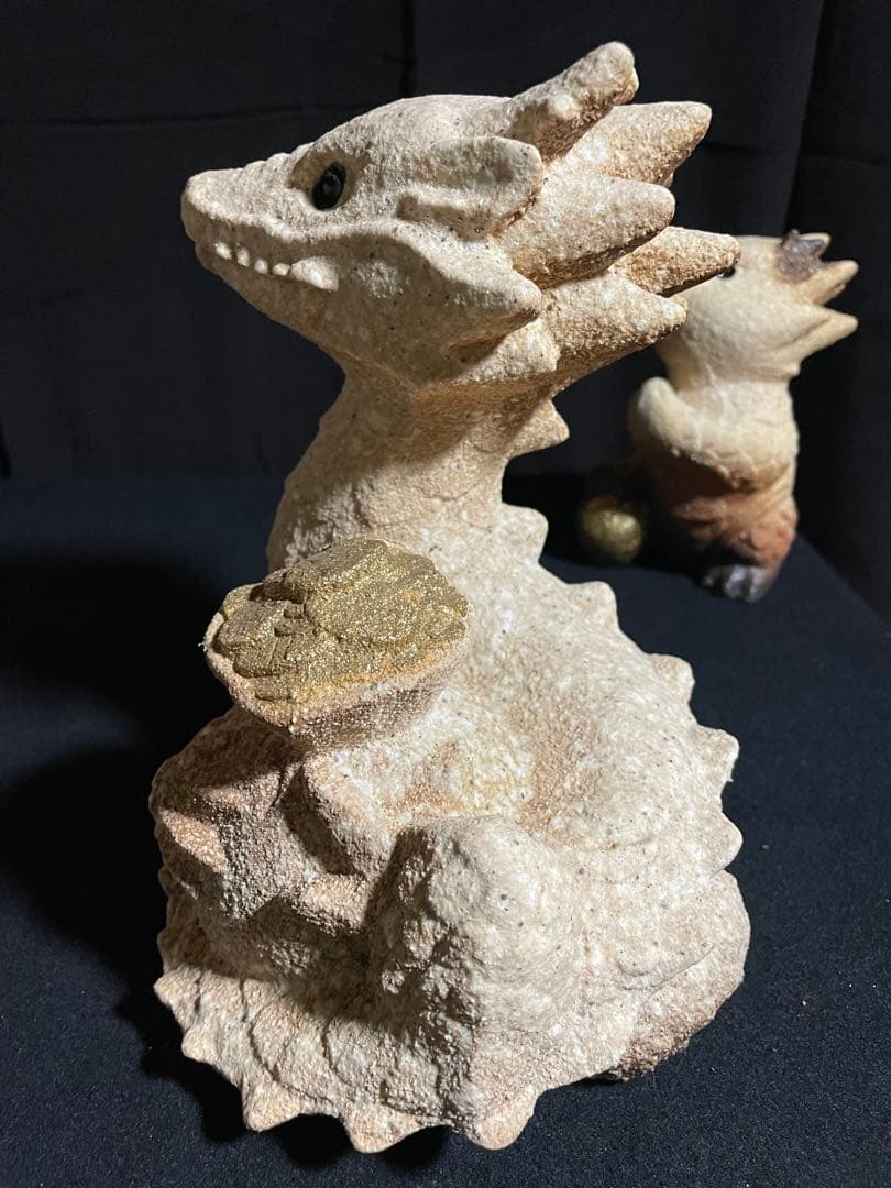 新作 信楽焼辰干支 開運寅置物 高さ22cm（大）