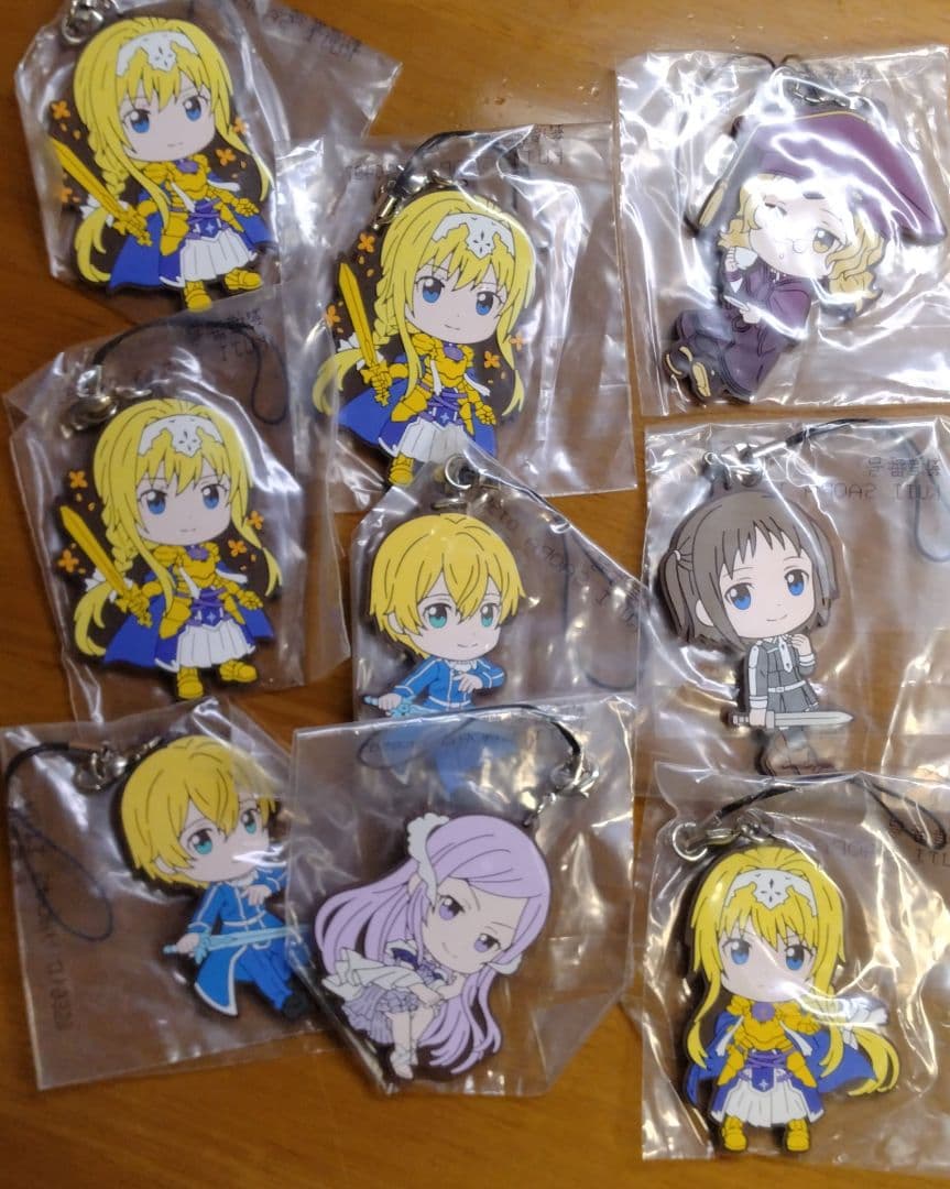 一番くじ ソードアート・オンライン ラバーストラップセット（41個）