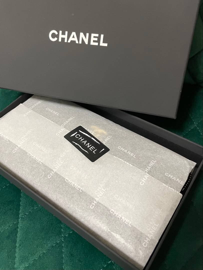 新品　シャネル キルティングポーチ　ノベルティ品　ベルベット　コスメポーチ