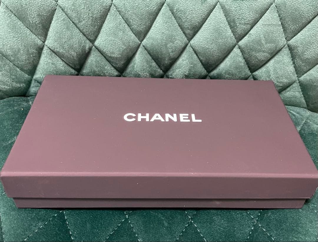 新品　シャネル キルティングポーチ　ノベルティ品　ベルベット　コスメポーチ