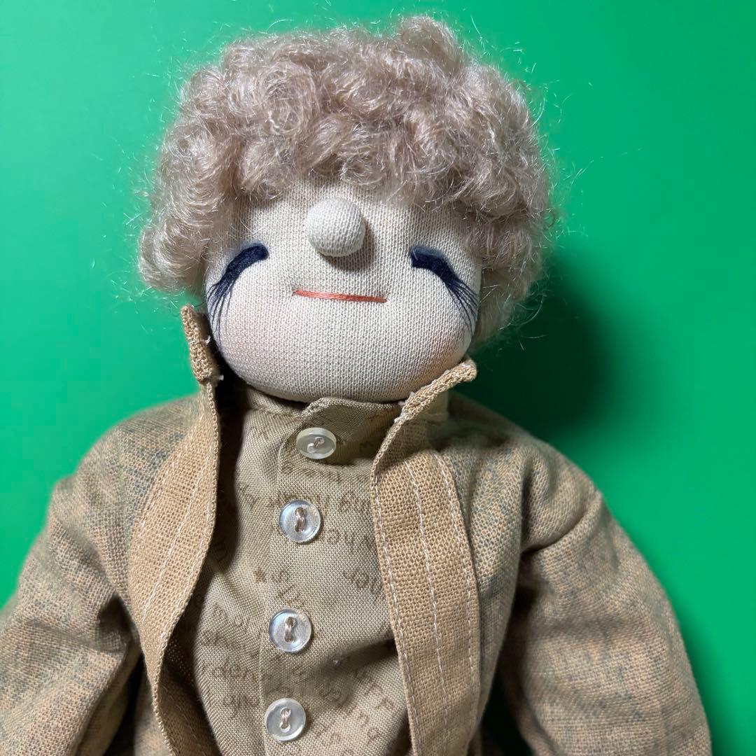 創作人形　ハンドメイド　メルヘン　手作り　ドール　ペア　洋風　カントリードール