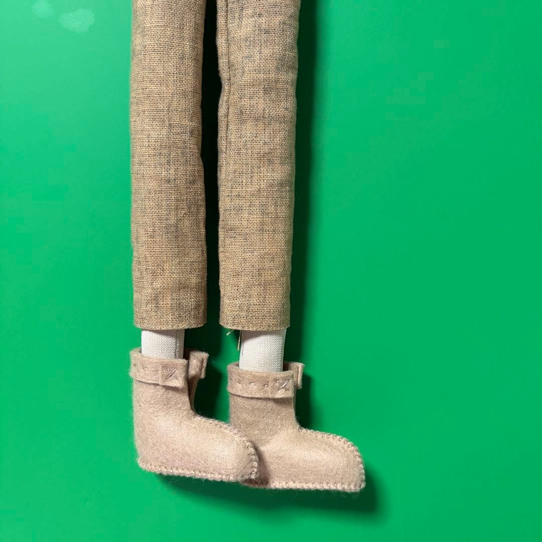 創作人形　ハンドメイド　メルヘン　手作り　ドール　ペア　洋風　カントリードール