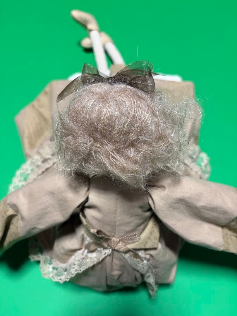 創作人形　ハンドメイド　メルヘン　手作り　ドール　ペア　洋風　カントリードール