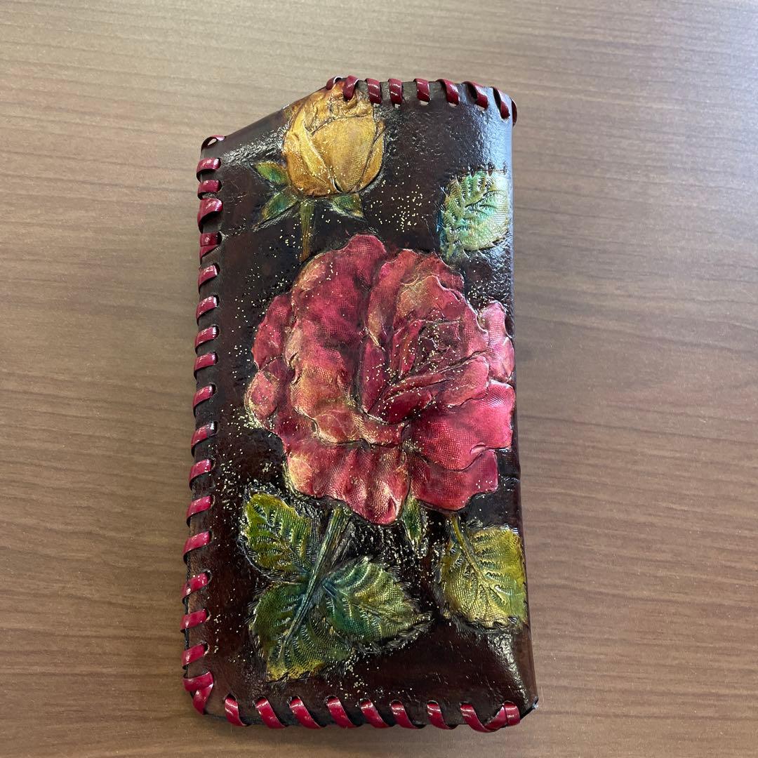 レザークラフト眼鏡ケース