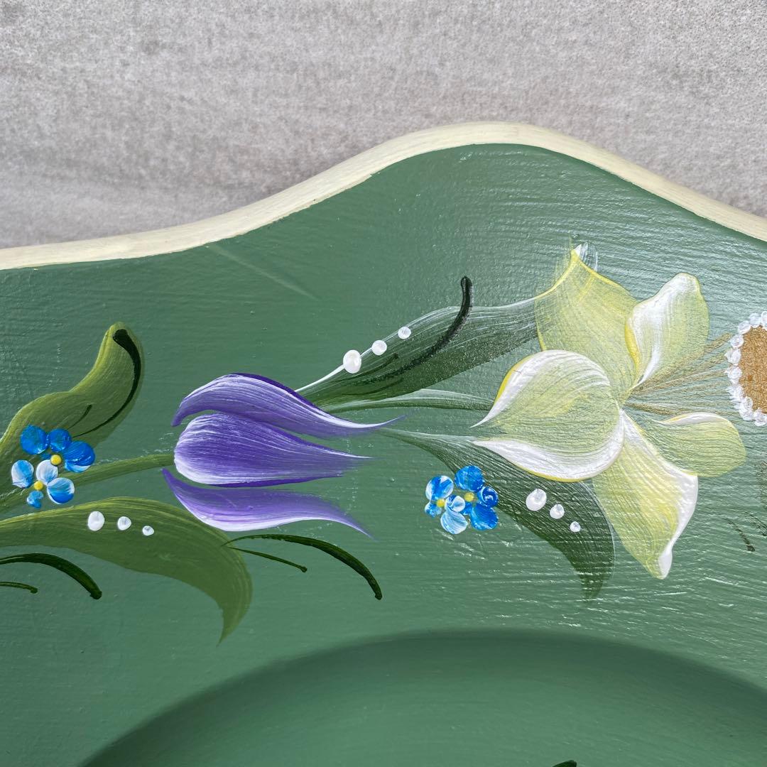 トールペイント(アッセンデルフト) 飾り皿