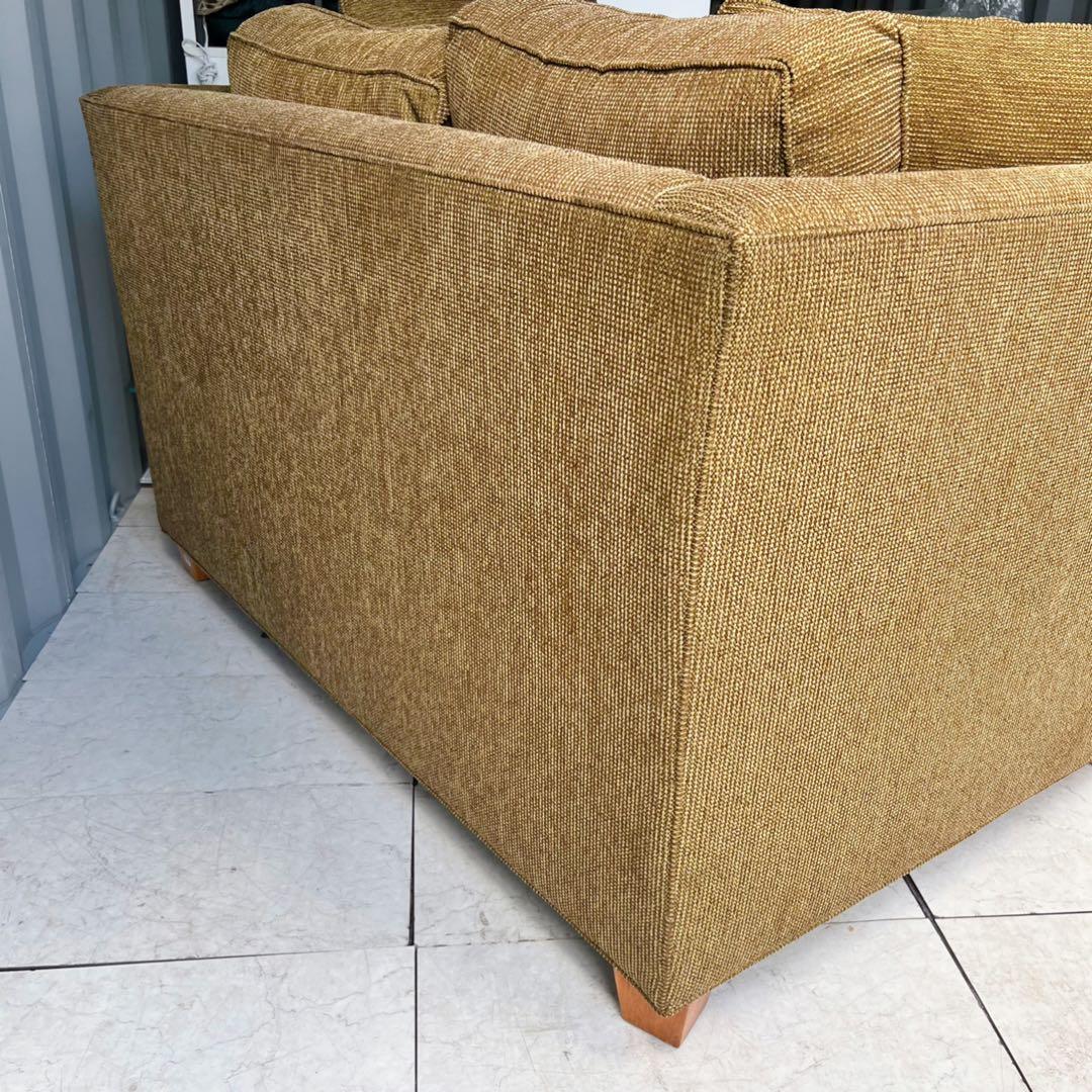 取付無料！ドレクセルヘリテイジ アメリカ ラウンジ ファブリック2Pソファ✨