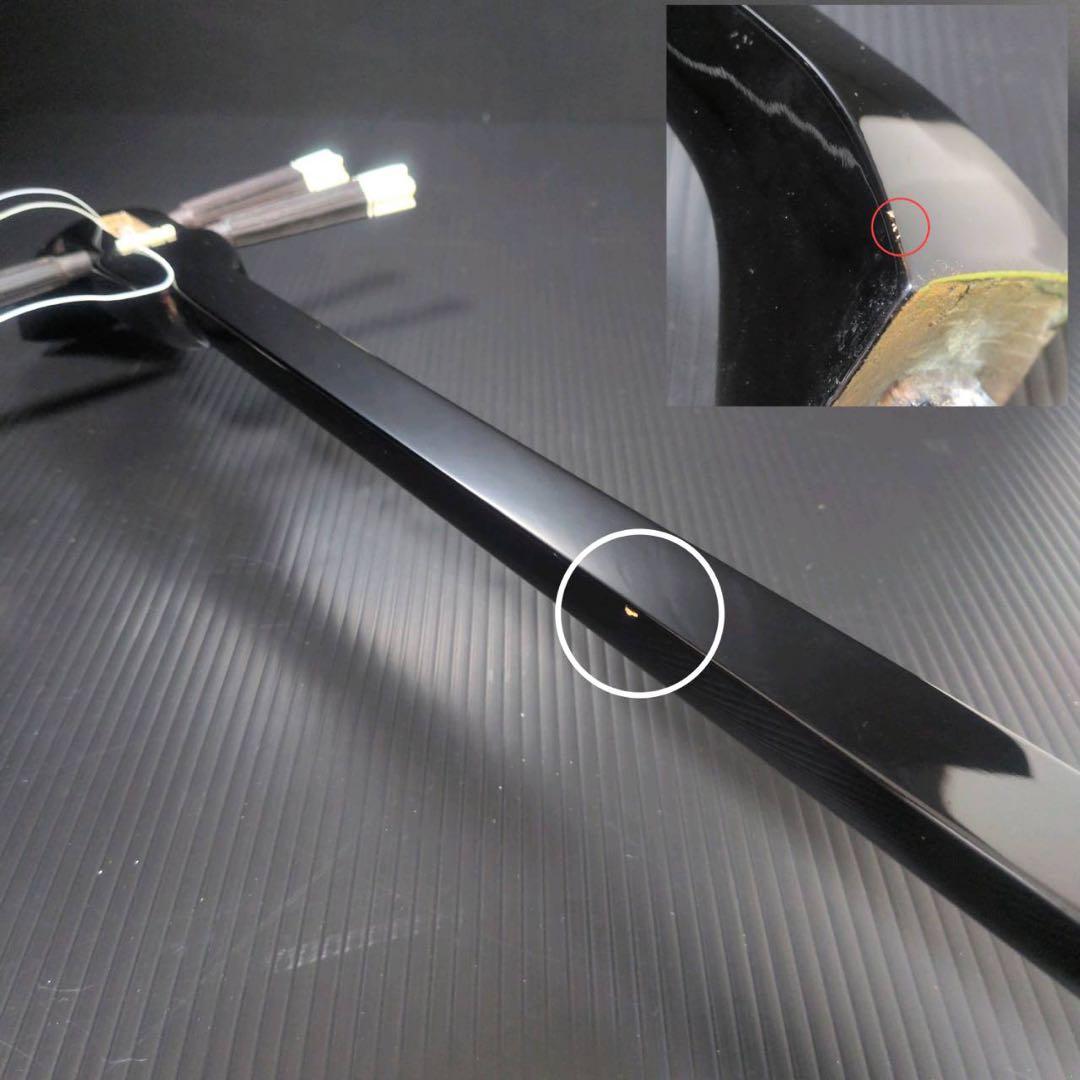 【本蛇皮・強化張り】三線 初心者安心 弦新品交換済 状態良好 沖縄 三味線