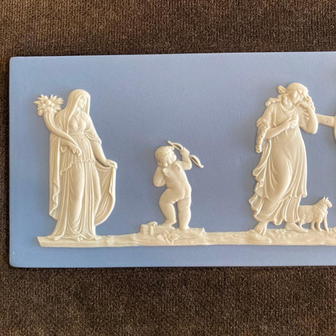 ウェッジウッド ジャスパー 陶板 額絵 壁飾り インテリア