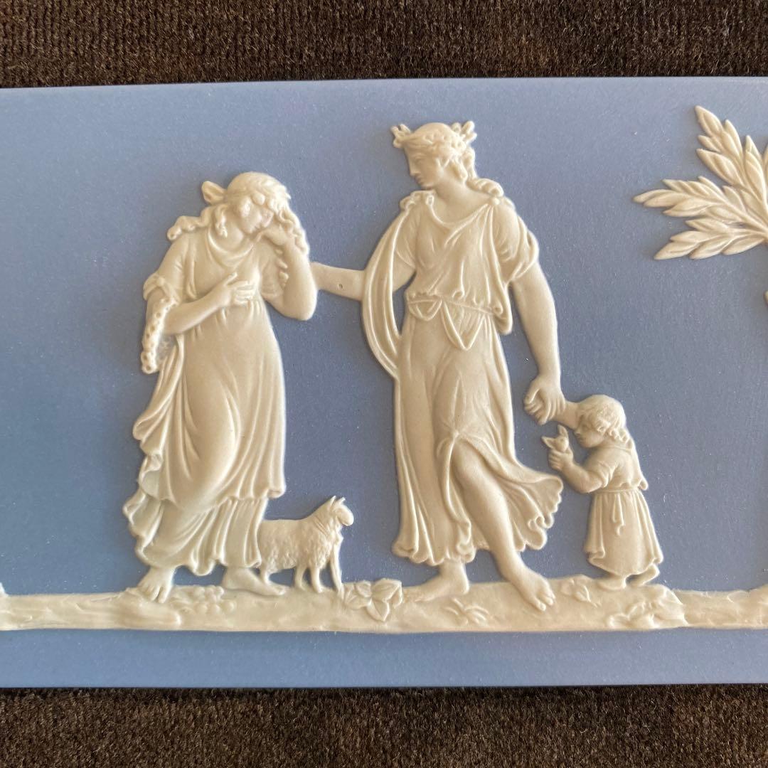 ウェッジウッド ジャスパー 陶板 額絵 壁飾り インテリア